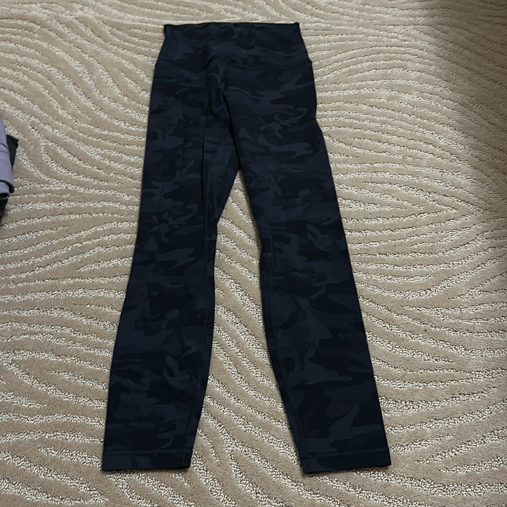 Lululemon align black camo leggings
